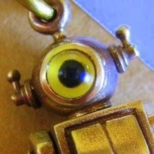 CYCLOPS MEGABOT in Bronze and glass