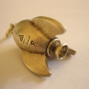 Bronze Micro Rocket Locket